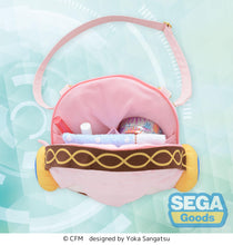 Load image into Gallery viewer, SEGA Vocaloid Megurine Luka fuwa petit M Face Shoulder Bag
