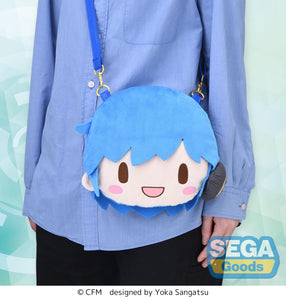 SEGA Vocaloid Kaito fuwa petit M Face Shoulder Bag