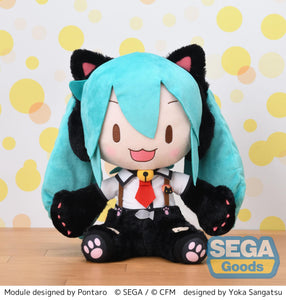 SEGA Vocaloid Hatsune Miku: Project DIVA Arcade Future Tone Kitty Cat fuwa petit LL Plush