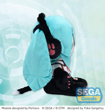 Load image into Gallery viewer, SEGA Vocaloid Hatsune Miku: Project DIVA Arcade Future Tone Kitty Cat fuwa petit LL Plush
