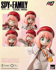 ThreeZero Spy X Family Code: White Anya Forger Winter Costume Ver. FigZero 1/6 scale figure