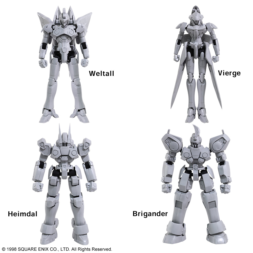 Square Enix Xenogears STRUCTURE ARTS 1/144 Scale Plastic Model Kit Series Vol. 1