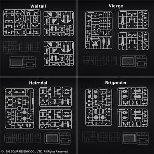 Square Enix Xenogears STRUCTURE ARTS 1/144 Scale Plastic Model Kit Series Vol. 1