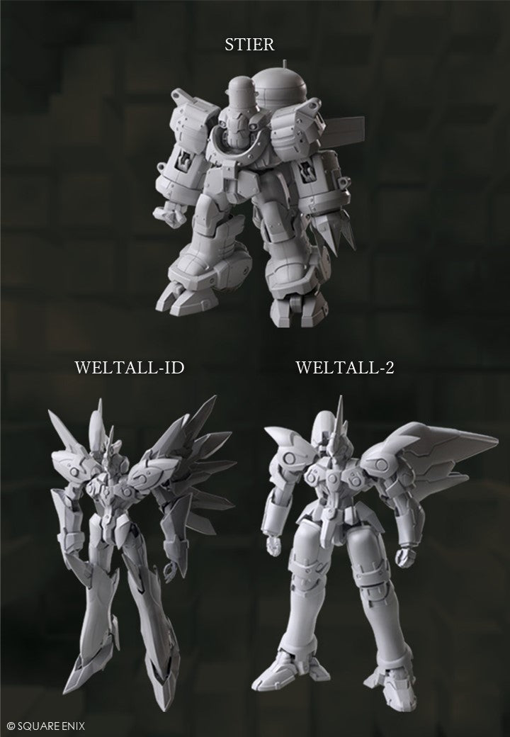 ザスキア・ニックレス A1ポスター Built in Shapes no. 01 ARMORED CORE STRUCTURE ARTS Non Scale Plastic Model Kit