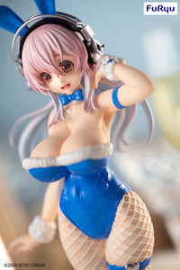 FuRyu Nitroplus BiCute Bunnies Super Sonico Blue Ver. Prize Figure