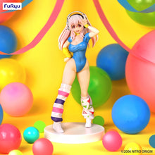 Load image into Gallery viewer, FuRyu Nitro Plus Super Sonico 80&#39;s Another Color Blue Concept prize figure
