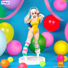 Load image into Gallery viewer, FuRyu Nitro Plus Super Sonico 80&#39;s Another Color Yellow Concept prize figure
