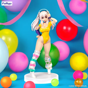 FuRyu Nitro Plus Super Sonico 80's Another Color Yellow Concept prize figure