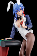 Load image into Gallery viewer, Hakoiri-musume inc. The Demon Sword Master of Excalibur Academy Sakuya Sieglinde wearing lapis lazuli blue Bunny Costume with Nip Slip Gimmick System 1/6 Scale Adult Figure

