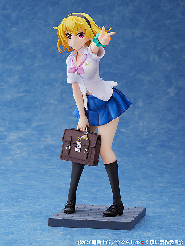 Miyuki Higurashi no naku koro ni Sotsu When they Cry Hojo Satoko High School Student Ver. 1/7 scale figure