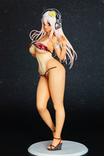 Load image into Gallery viewer, Orchid Seed Nitro Plus Super Sonico Summer Vacation ver. Sun kissed 1/4.5 scaled figure
