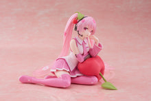 Load image into Gallery viewer, Taito Sakura Miku (Cherry Cushion Ver.) Desktop Cute Prize Figure
