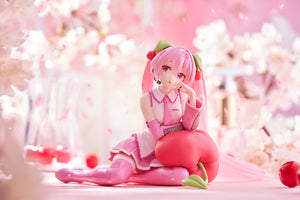 Taito Sakura Miku (Cherry Cushion Ver.) Desktop Cute Prize Figure