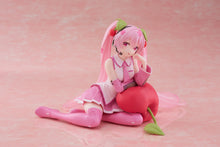 Load image into Gallery viewer, Taito Sakura Miku (Cherry Cushion Ver.) Desktop Cute Prize Figure

