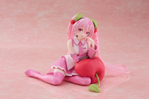 Taito Sakura Miku (Cherry Cushion Ver.) Desktop Cute Prize Figure