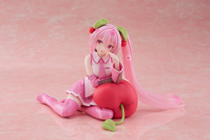 Taito Sakura Miku (Cherry Cushion Ver.) Desktop Cute Prize Figure