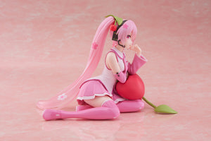 Taito Sakura Miku (Cherry Cushion Ver.) Desktop Cute Prize Figure