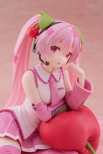 Load image into Gallery viewer, Taito Sakura Miku (Cherry Cushion Ver.) Desktop Cute Prize Figure

