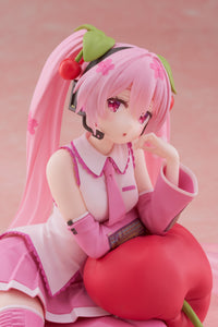 Taito Sakura Miku (Cherry Cushion Ver.) Desktop Cute Prize Figure