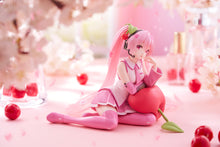 Load image into Gallery viewer, Taito Sakura Miku (Cherry Cushion Ver.) Desktop Cute Prize Figure

