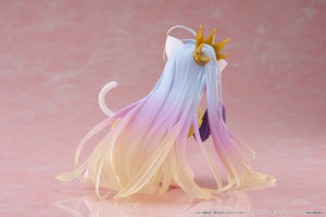 Taito No Game No Life Shiro (Cat Ear T-Shirt Ver.) Desktop Cute Prize Figure