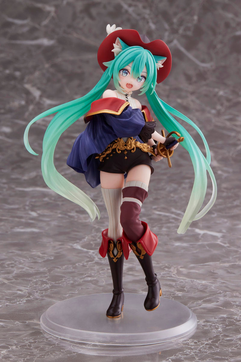 Taito Wonderland Vocaloid Hatsune Miku - Puss in Boots prize figure