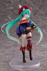 Taito Wonderland Vocaloid Hatsune Miku - Puss in Boots prize figure