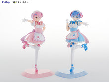 Load image into Gallery viewer, FuRyu TENITOL Re:Zero Yumekawa Maid Rem &amp; Ram Set non-scale figure set Bonus
