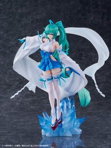 Wing Gushing over Magical Girls Magia Azur: The Frost Priestess 1/7 DX ver. scale adult figure