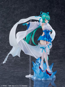 Wing Gushing over Magical Girls Magia Azur: The Frost Priestess 1/7 DX ver. scale adult figure