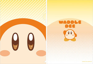 Ensky Kirby Pupupu Face Waddle Dee Clear File