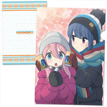 Load image into Gallery viewer, Azu Maker Laid-Back Camp / Yuru Camp Nadeshiko Kagamihara &amp; Rin Shima Clear File
