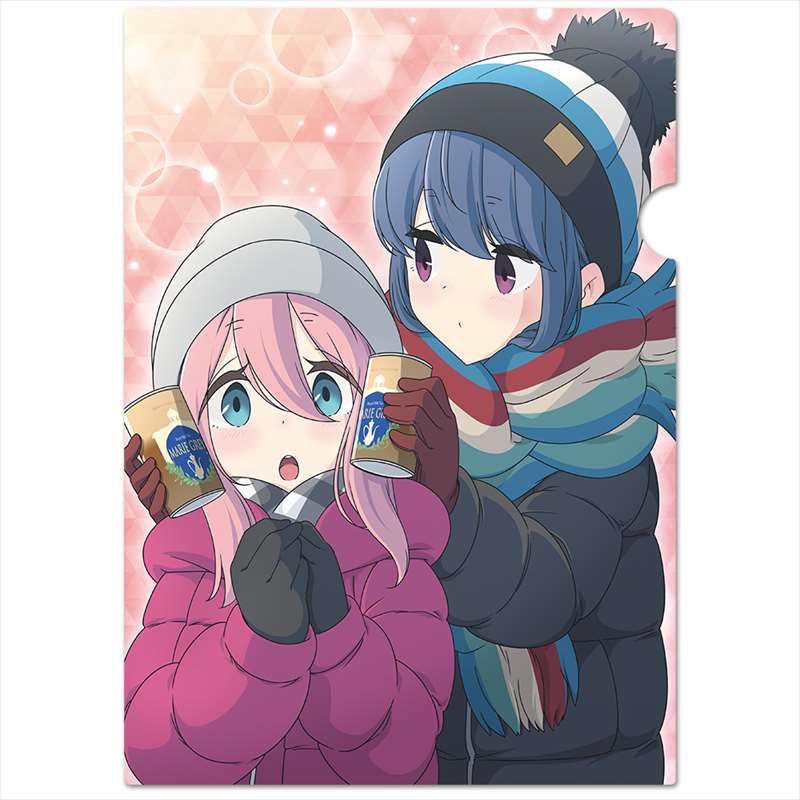Azu Maker Laid-Back Camp / Yuru Camp Nadeshiko Kagamihara & Rin Shima Clear File