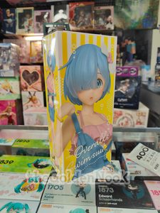 Taito Precious Figure series Re:Zero Rem Original Overall Salopette Swimwear prize figure