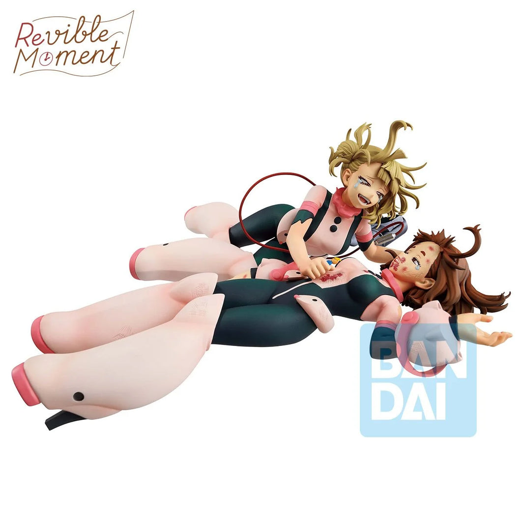 Bandai My Hero Academia Ochaco Uraraka vs Himiko Toga -On Top of Happiness- Ichibansho Revible Moment Figure