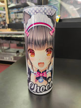 Load image into Gallery viewer, Nekopara Cat Paradise Chocola 20oz Pearlescent stainless steel tumbler
