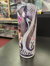 Load image into Gallery viewer, Nekopara Cat Paradise Chocola 20oz Pearlescent stainless steel tumbler
