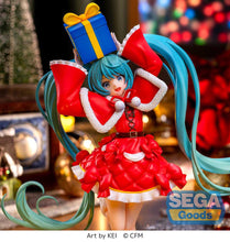Load image into Gallery viewer, SEGA Luminasta Hatsune Miku Christmas 2024 ver prize figure
