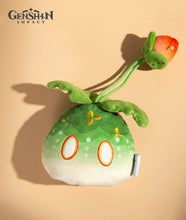 Load image into Gallery viewer, miHoYo Genshin Impact Dendro Slime Drawstring Pouch Plush Key Case Keychain
