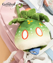 Load image into Gallery viewer, miHoYo Genshin Impact Dendro Slime Drawstring Pouch Plush Key Case Keychain
