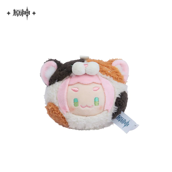 miHoYo Genshin Impact Teyvat Zoo Series Diona Cat Plush Keychain