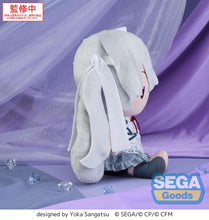 Load image into Gallery viewer, SEGA Vocaloid Hatsune Miku COLORFUL STAGE! &quot;Empty SEKAI Hatsune Miku&quot; Fuwa petit L size Plush
