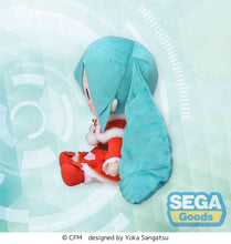 Load image into Gallery viewer, SEGA Fuwa petit Hatsune Miku Christmas 2024 L size plush
