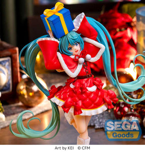 SEGA Luminasta Hatsune Miku Christmas 2024 ver prize figure