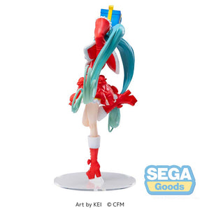 SEGA Luminasta Hatsune Miku Christmas 2024 ver prize figure