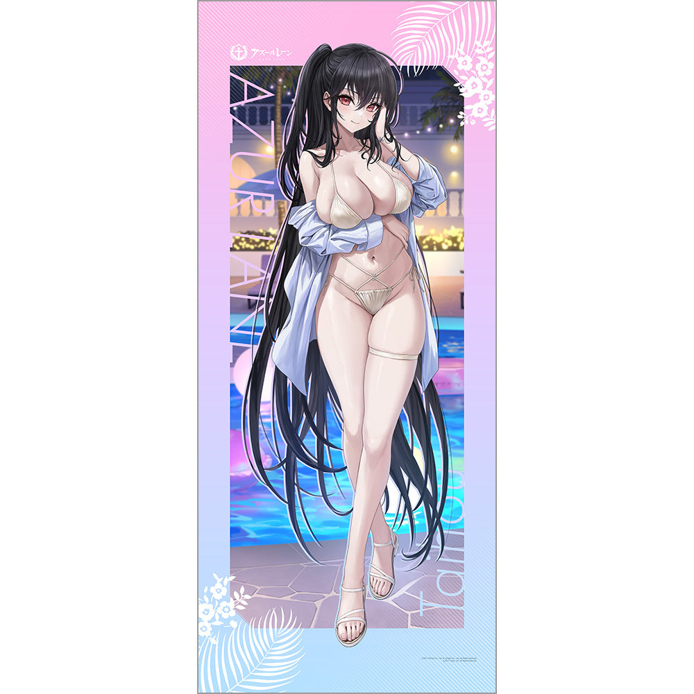 Key-th Azur Lane Taihou Night Pool Jumbo Tapestry