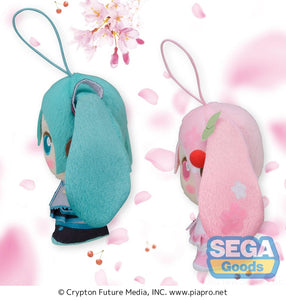 SEGA Vocaloid Hatsune Miku Miku Moipon plush mascot keychain / charm