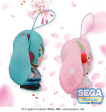 Load image into Gallery viewer, SEGA Vocaloid Hatsune Miku Miku Moipon plush mascot keychain / charm
