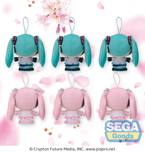 SEGA Vocaloid Hatsune Miku Miku Moipon plush mascot keychain / charm