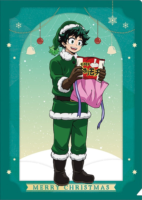 Movic My Hero Academia Merry Christmas! Clear File – TheGoldenNook